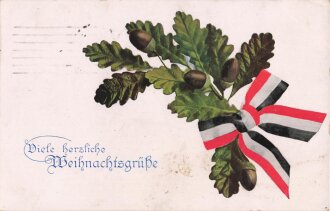 1. Weltkrieg, Ansichtskarte "Viele herzliche...