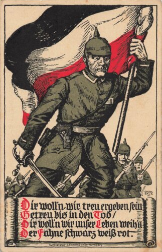 1. Weltkrieg, Ansichtskarte