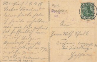 1. Weltkrieg, Ansichtskarte