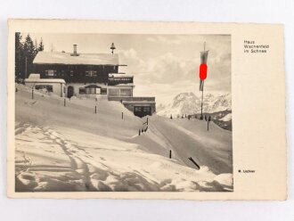 Ansichtskarte "Haus Wachenfeld im Schnee"