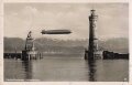 Ansichtskarte "Lindau/Bodensee, Hafeneinfahrt"