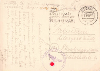 Ansichtskarte "Die Kriegsfreiwilligen-Division...