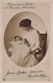 1. Weltkrieg, Ansichtskarte "Kronprinzessin Cecilie mit Prinzessin Alexandrine"
