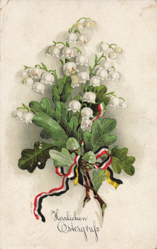 1. Weltkrieg, Ansichtskarte "Herzlichen Ostergruß"