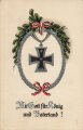 1. Weltkrieg, Ansichtskarte "Mit Gott für König und Vaterland!"