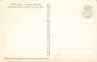 Ansichtskarte "Unsere Luftwaffe -...