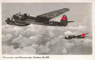 Ansichtskarte "Unsere Luftwaffe - Horizontal- und...