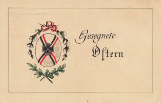 1. Weltkrieg, Ansichtskarte "Gesegnete Ostern"