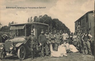 1. Weltkrieg, Ansichtskarte "Blérancourt,...