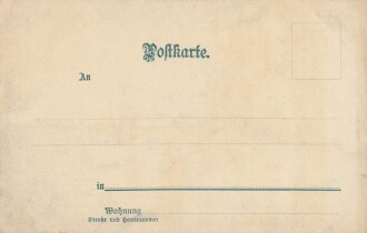 1. Weltkrieg, Ansichtskarte "Flottenmanöver"
