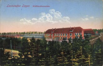 1. Weltkrieg, Ansichtskarte "Lockstedter Lager -...