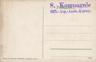 1. Weltkrieg, Ansichtskarte "Lockstedter Lager -...