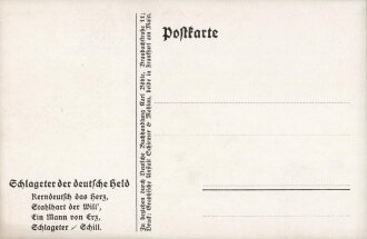 1. Weltkrieg, Ansichtskarte "Schlageter der deutsche...