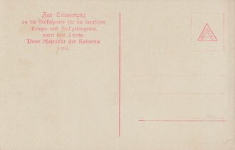 1. Weltkrieg, Ansichtskarte "Unsere Kaiserin"