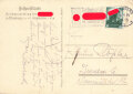 Ansichtskarte "Reichsparteitag Nürnberg 1934 5.-10. September" Geknickt und verschmutzt, gelaufen