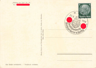 Ansichtskarte "Männer der Zeit, Nr. 91 - Der...