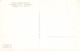 Ansichtskarte "Reichs-Autobahn"