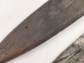 Grabendolch Frankreich , leicht modifiziertes Stück eines deutschen Soldaten. Ungereinigtes Stück