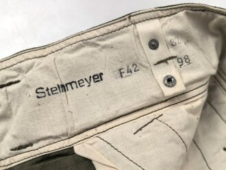 Heer, kurze Tropenhose für Angehörige des Afrikakorps. Ungetragenes Kammerstück in sehr gutem Zustand