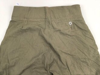 Heer, kurze Tropenhose für Angehörige des Afrikakorps. Ungetragenes Kammerstück in sehr gutem Zustand