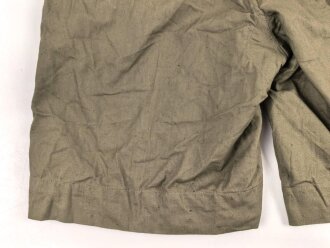 Heer, kurze Tropenhose für Angehörige des Afrikakorps. Ungetragenes Kammerstück in sehr gutem Zustand