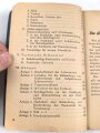 H. Dv. 86 "Feldkochbuch" datiert 1941 mit 124 Seiten.