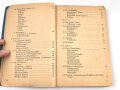 H. Dv. 86 "Feldkochbuch" datiert 1941 mit 124 Seiten.