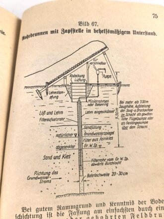 Ergänzungsheft zur H.Dv.316 " Pionierdienst aller Waffen" Berlin 1941 mit 105 Seiten
