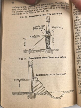 Ergänzungsheft zur H.Dv.316 " Pionierdienst aller Waffen" Berlin 1941 mit 105 Seiten