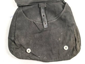 Brotbeutel für Angehörige Deutsches Jungvolk / Hitlerjugend. Getragenes Stück