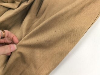 Afrikakorps Luftwaffe, Tropenhose in gutem Zustand, getragenes Kammerstück