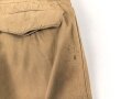 Afrikakorps Luftwaffe, Tropenhose in gutem Zustand, getragenes Kammerstück