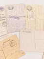 Kaiserreich und 1. Weltkrieg, 10 Stück Ansichtskarten