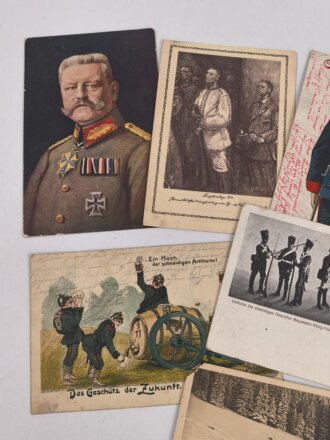 Kaiserreich und 1. Weltkrieg, 10 Stück Ansichtskarten