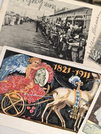 Kaiserreich und 1. Weltkrieg, 10 Stück Ansichtskarten