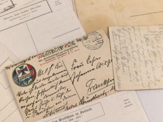 Kaiserreich und 1. Weltkrieg, 10 Stück Ansichtskarten