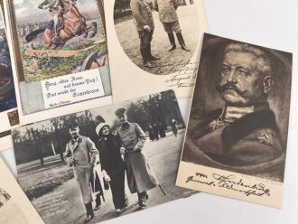 Kaiserreich und 1. Weltkrieg, 10 Stück Ansichtskarten