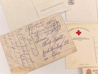 Kaiserreich und 1. Weltkrieg, 10 Stück Ansichtskarten