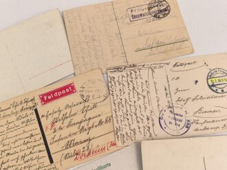 Kaiserreich und 1. Weltkrieg, 10 Stück Ansichtskarten