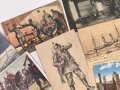 Kaiserreich und 1. Weltkrieg, 10 Stück Ansichtskarten