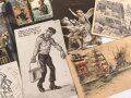 Kaiserreich und 1. Weltkrieg, 10 Stück Ansichtskarten