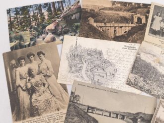 Kaiserreich und 1. Weltkrieg, 10 Stück Ansichtskarten
