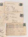 Kaiserreich und 1. Weltkrieg, 10 Stück Ansichtskarten