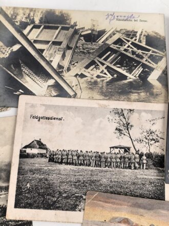 Kaiserreich und 1. Weltkrieg, 10 Stück Ansichtskarten