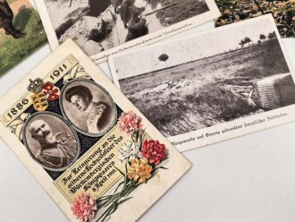 Kaiserreich und 1. Weltkrieg, 10 Stück Ansichtskarten
