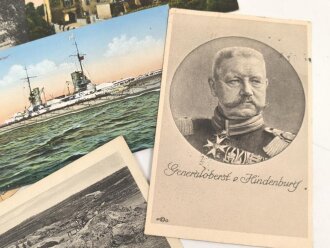 Kaiserreich und 1. Weltkrieg, 10 Stück Ansichtskarten