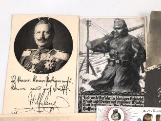 Kaiserreich und 1. Weltkrieg, 10 Stück Ansichtskarten