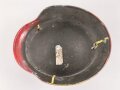 Stahlhelmglocke Modell 1935 Wehrmacht. Aussen überlackiert, innen original lackiert. Hersteller ET66
