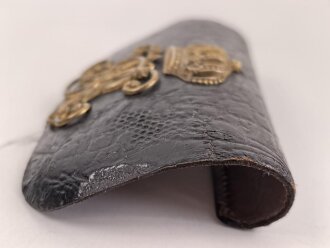 Württemberg Deckel für einen Kartuschkasten für Offiziere im Dragoner-Regiment Königin Olga (1. Württembergisches) Nr. 25.