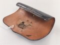 Württemberg Deckel für einen Kartuschkasten für Offiziere im Dragoner-Regiment Königin Olga (1. Württembergisches) Nr. 25.